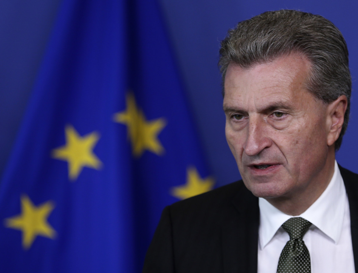 Günther Oettinger (Foto European Comission)