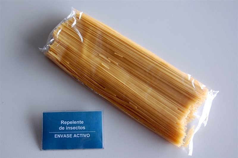 Embalaje anti insectos pasta activepack (Foto Itene)