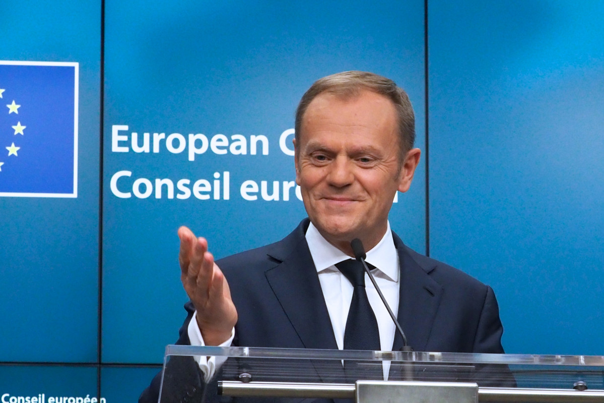 Donald Tusk en Salzburgo (Foto ConsiliumEuropaEU)