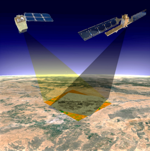 Sentinels synergy Sensagri satélite teledetección campo parcelas (Foto ITACYL)