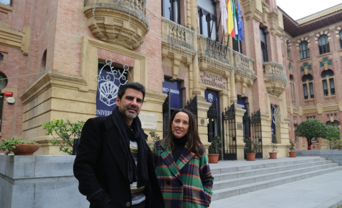 Investigadores Javier Estévez y Amanda García (Foto Universidad de Córdoba)
