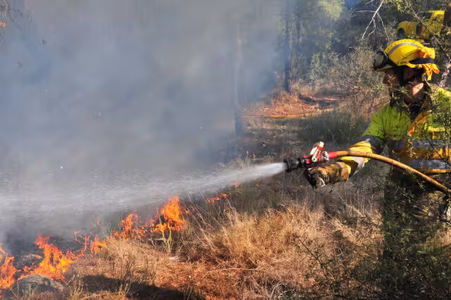 DispositivoThader Incendios (Foto CARM) Archivo
