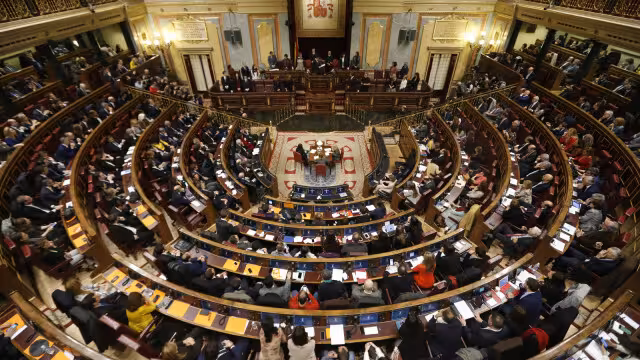 Hemiciclo del Congreso de los Diputados (Foto Congreso de los Diputados)