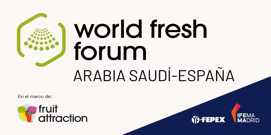 Cartel World Fresh Forum Arabia Saud&iacute; (Imagen Fruit Attraction)