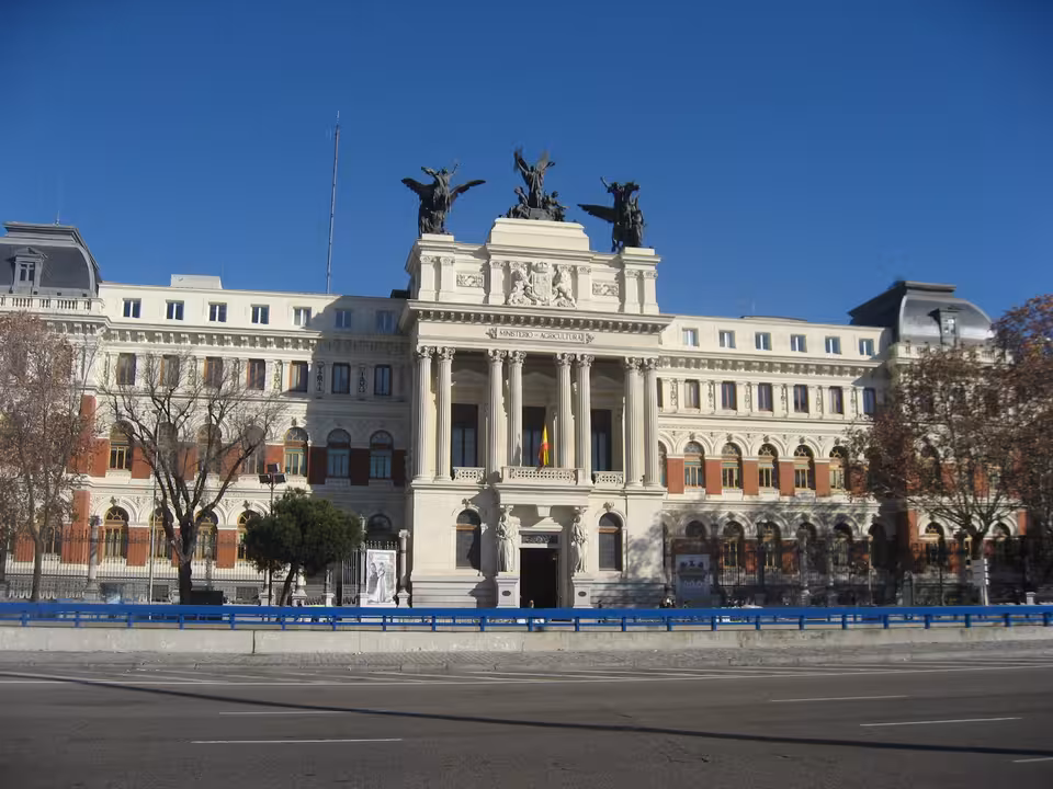 Fachada del Ministerio de Agricultura, Alimentaci&oacute;n y Medio Ambiente (Foto MAPA)