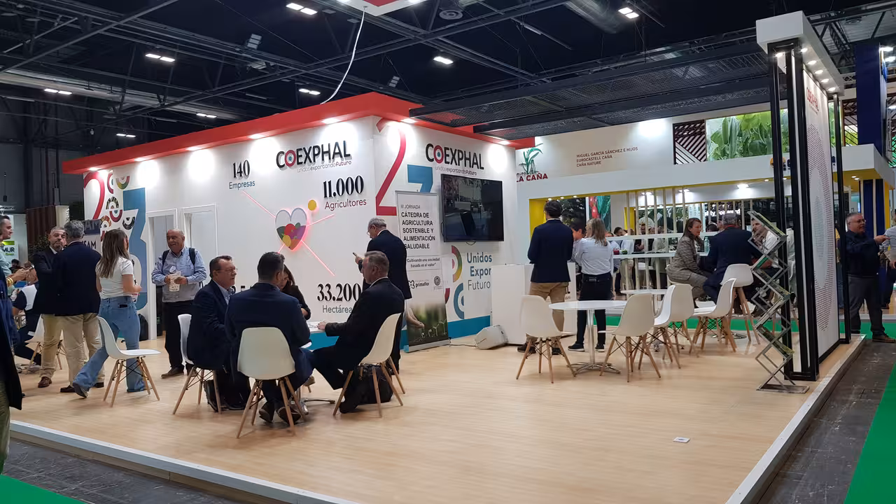 Stand de Coexphal en Fruit Attraction 2023 (Foto Coexphal)