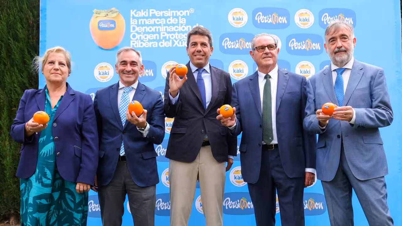 Presentaci&oacute;n de la nueva imagen de la marca Persimon (Foto DO Kaki Ribera del X&uacute;quer)