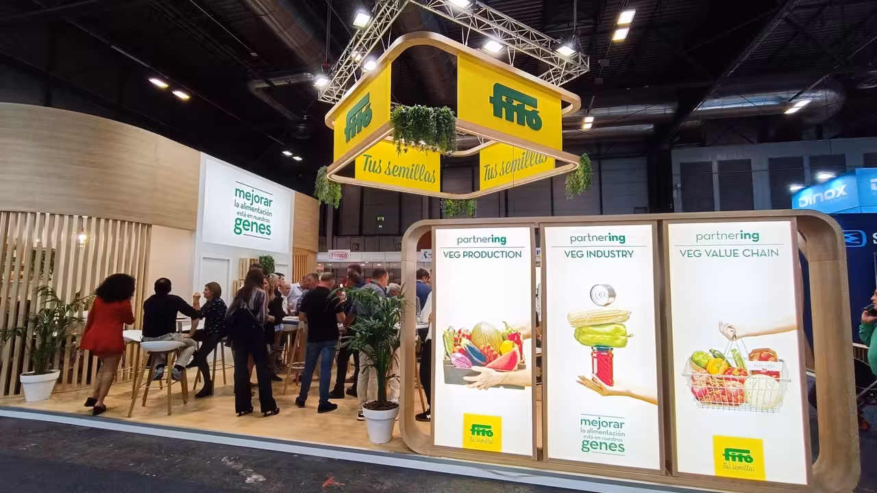 Stand de Semillas Fit&oacute; en Fruit Attraction 2024 (Foto Semillas Fit&oacute;)
