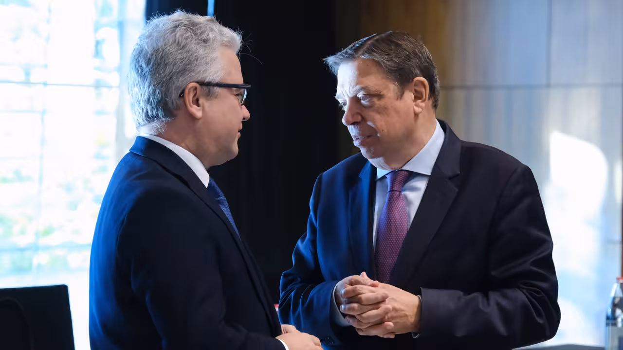 Planas en el Consejo de ministros de Agricultura y Pesca de la UE (Foto MAPA)
