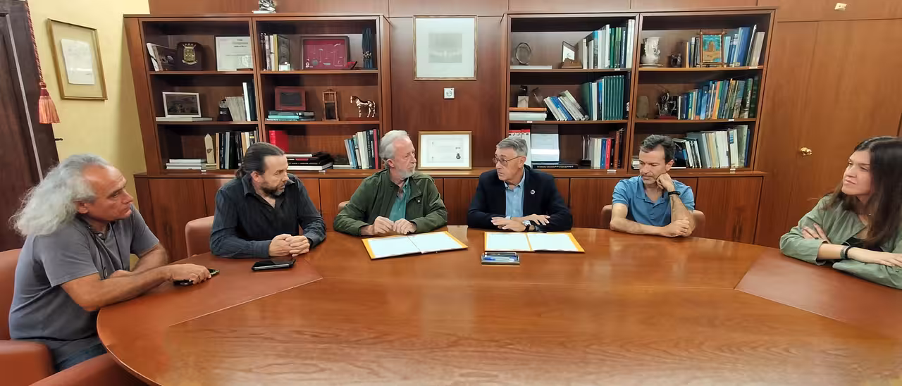 Acuerdo de colaboraci&oacute;n entre la CHS y ANSE (Foto CHS)