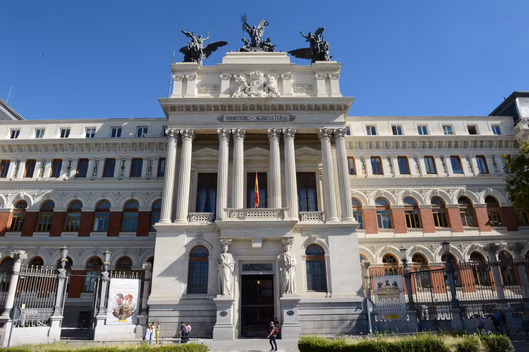 Fachada del Ministerio de Agricultura (Foto MAPA)