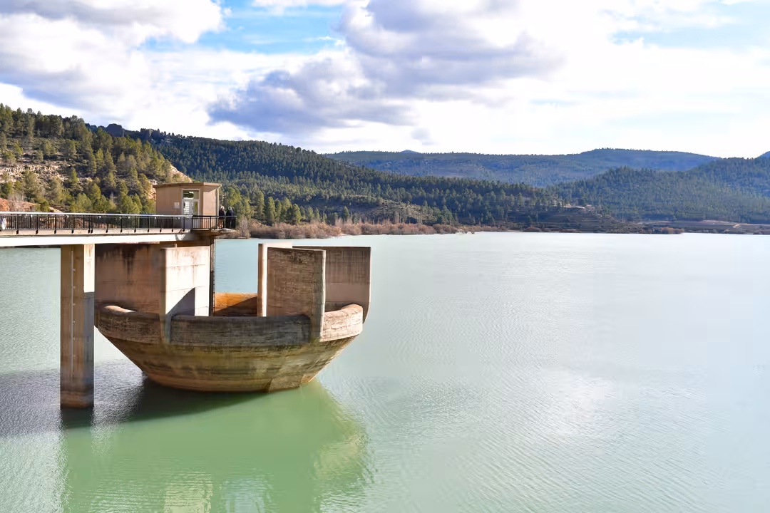 Embalse de la Mancomunidad de los Canales del Taibilla (Foto MCT)