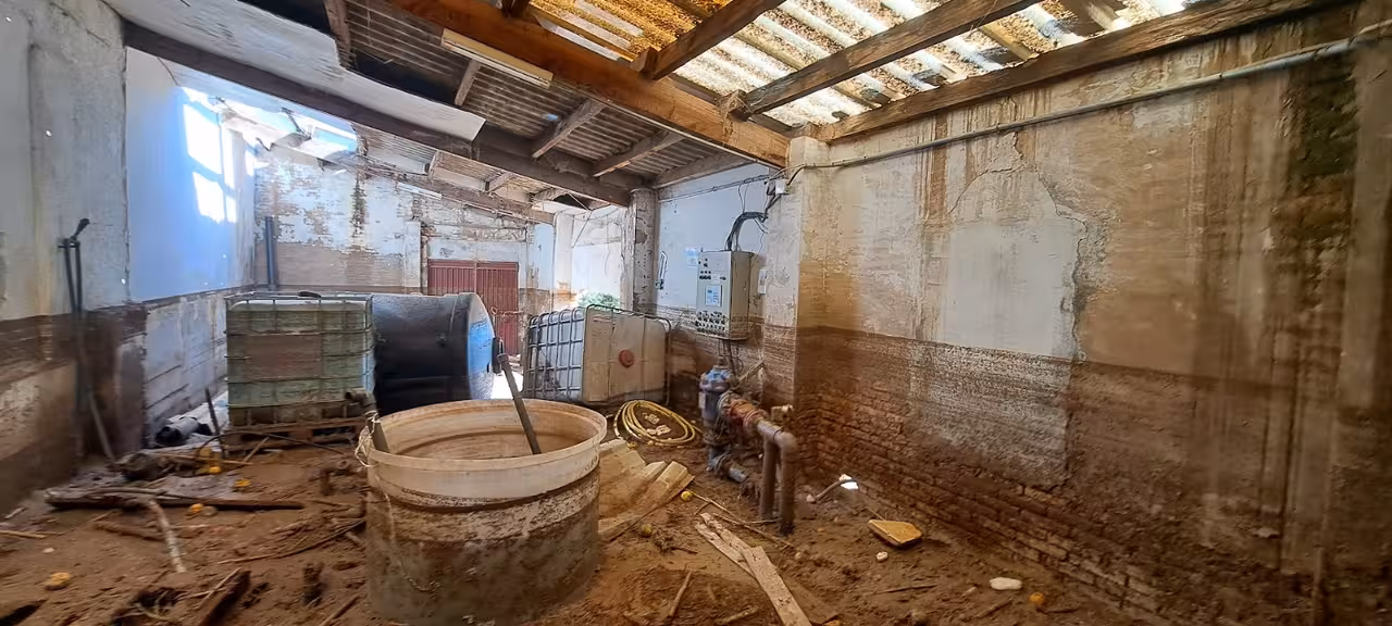 Explotaci&oacute;n ganadera afectada por la DANA en Castell&oacute;n (Foto La Uni&oacute;)