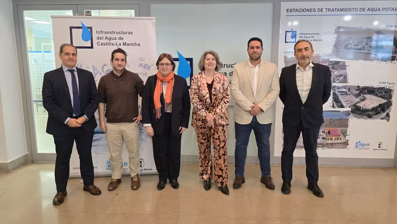Rub&eacute;n Sobrino asume la direcci&oacute;n de Infraestructuras del Agua (Foto Gobierno C-LM)