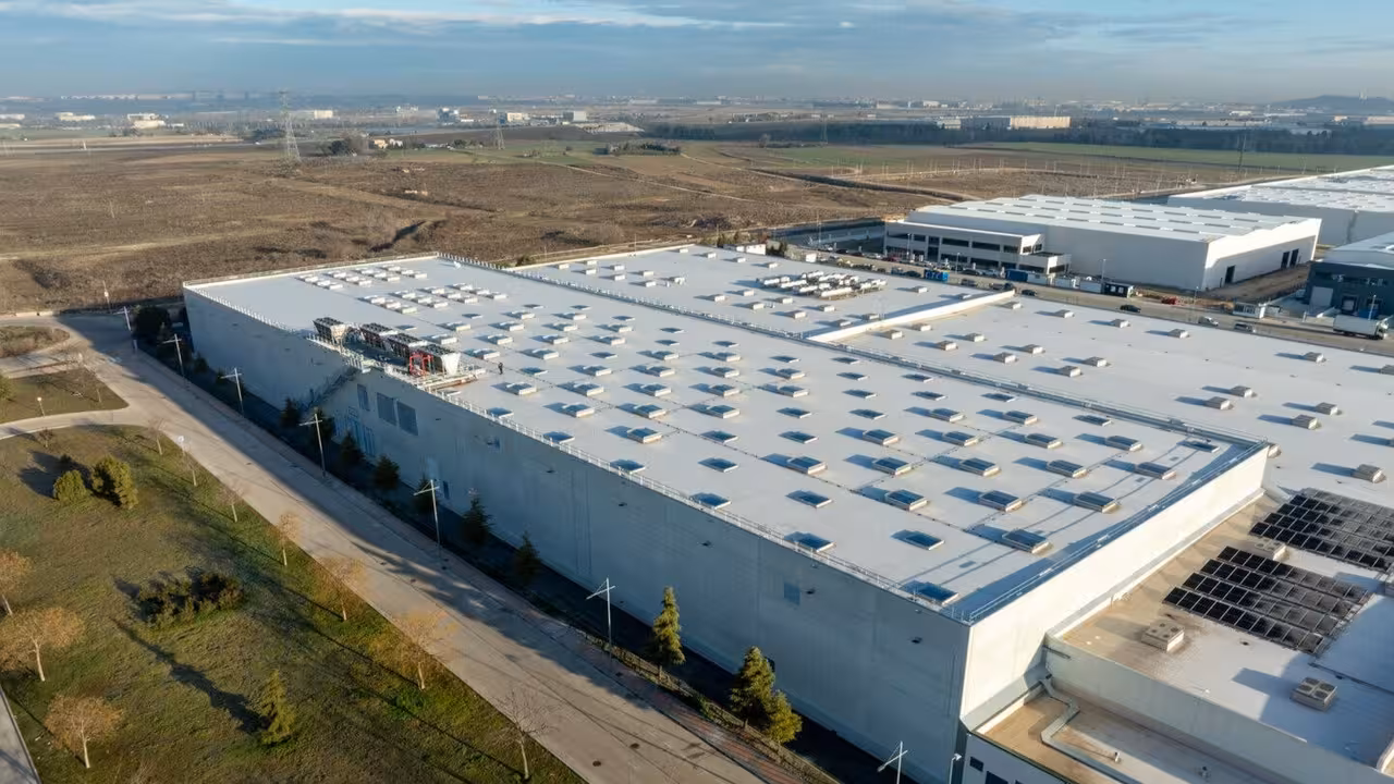 Plataforma de Aldi en Pinto (Foto Aldi)