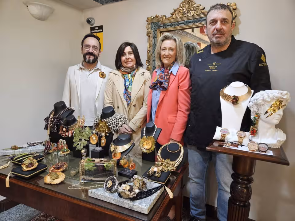 Colecci&oacute;n de joyas con verduras 2025 (Foto Ayto Calahorra)