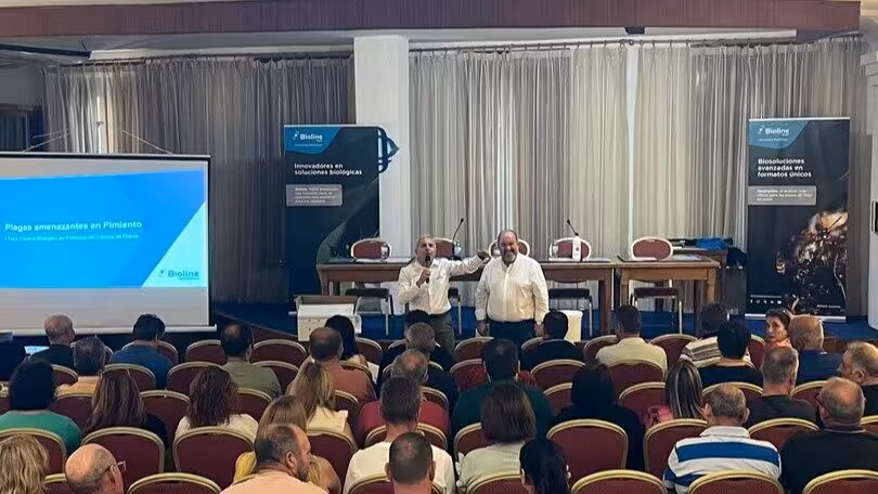 I Jornadas sobre pimiento temprano (Foto Bioline Iberia)