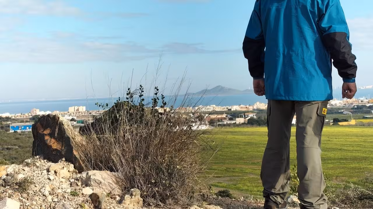 Vigilancia del Dominio P&uacute;blico Hidr&aacute;ulico en la cuenca vertiente del Mar Menor (Foto OTMM)