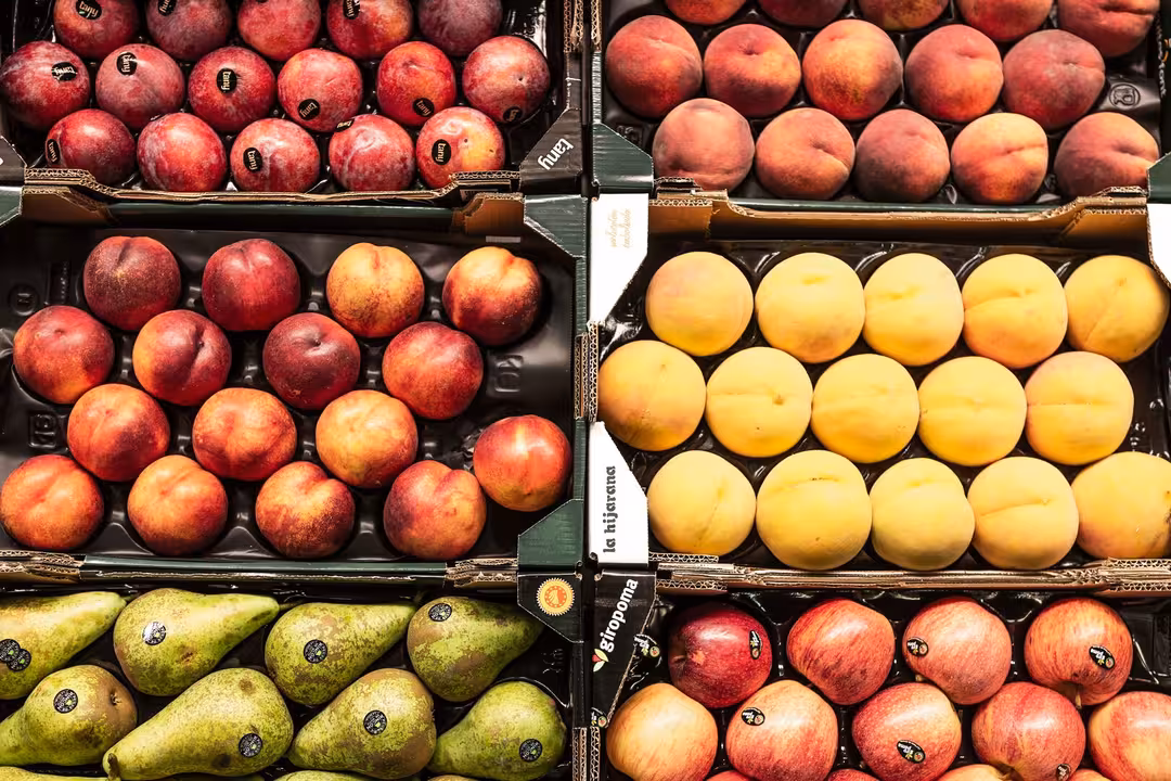 Frutas hueso (Foto Mercamadrid)