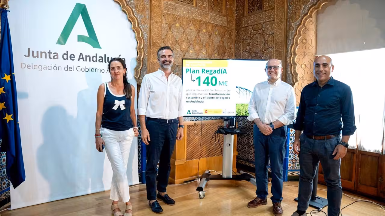 Presentaci&oacute;n Plan Regad&iacute;A (Foto Junta de Andaluc&iacute;a)