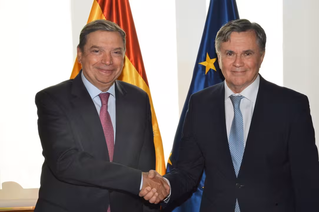 Luis Planas y Manuel Otero (Foto MAPA)