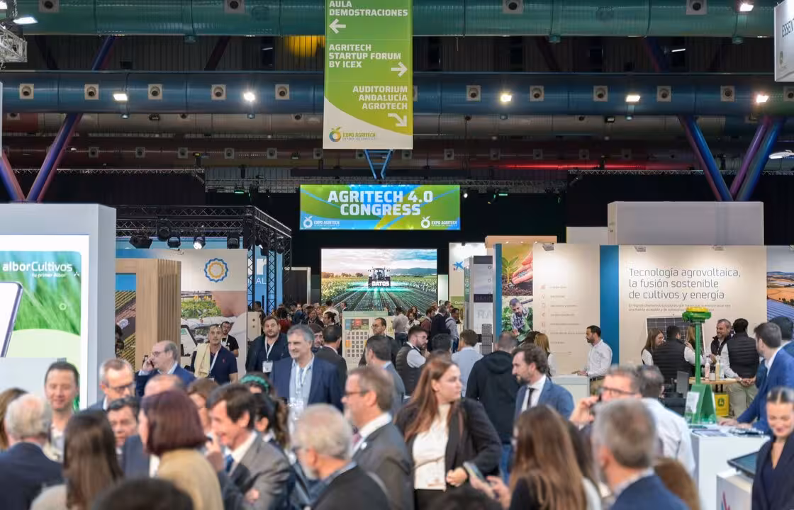 Asistentes a la feria Expo AgriTech (Foto Expo AgriTech)
