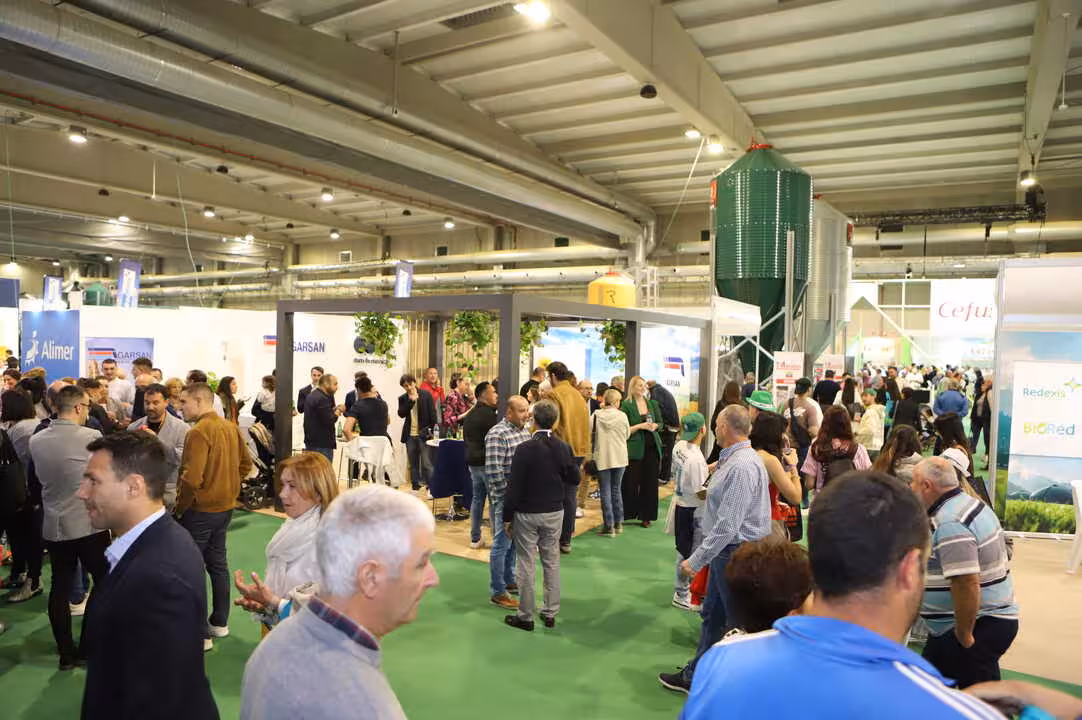 Un pabell&oacute;n de la feria ganadera Sepor (Foto Sepor)