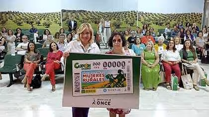 Cup&oacute;n de la ONCE conmemorativo del D&iacute;a Internacional de las Mujeres Rurales (Foto ONCE)