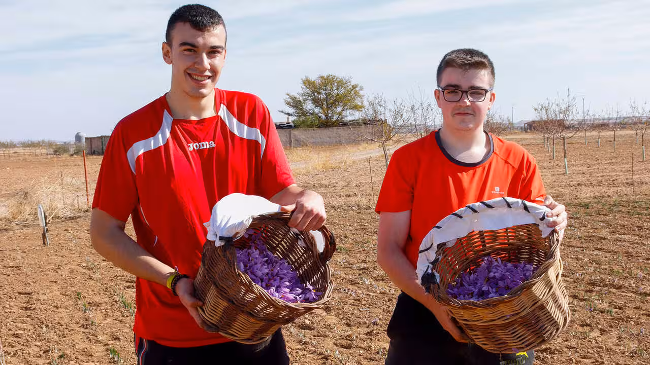 J&oacute;venes agricultores (Foto UPA)