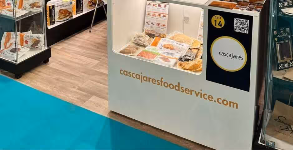 Stand Cascajares en Alimentaria (Foto Cascajares web)