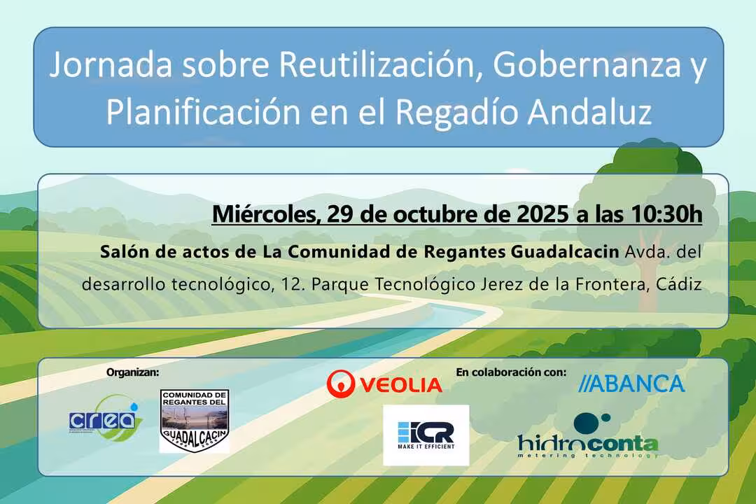 Cartel Jornada CREA 2025 en Jerez de la Frontera (C&aacute;diz)