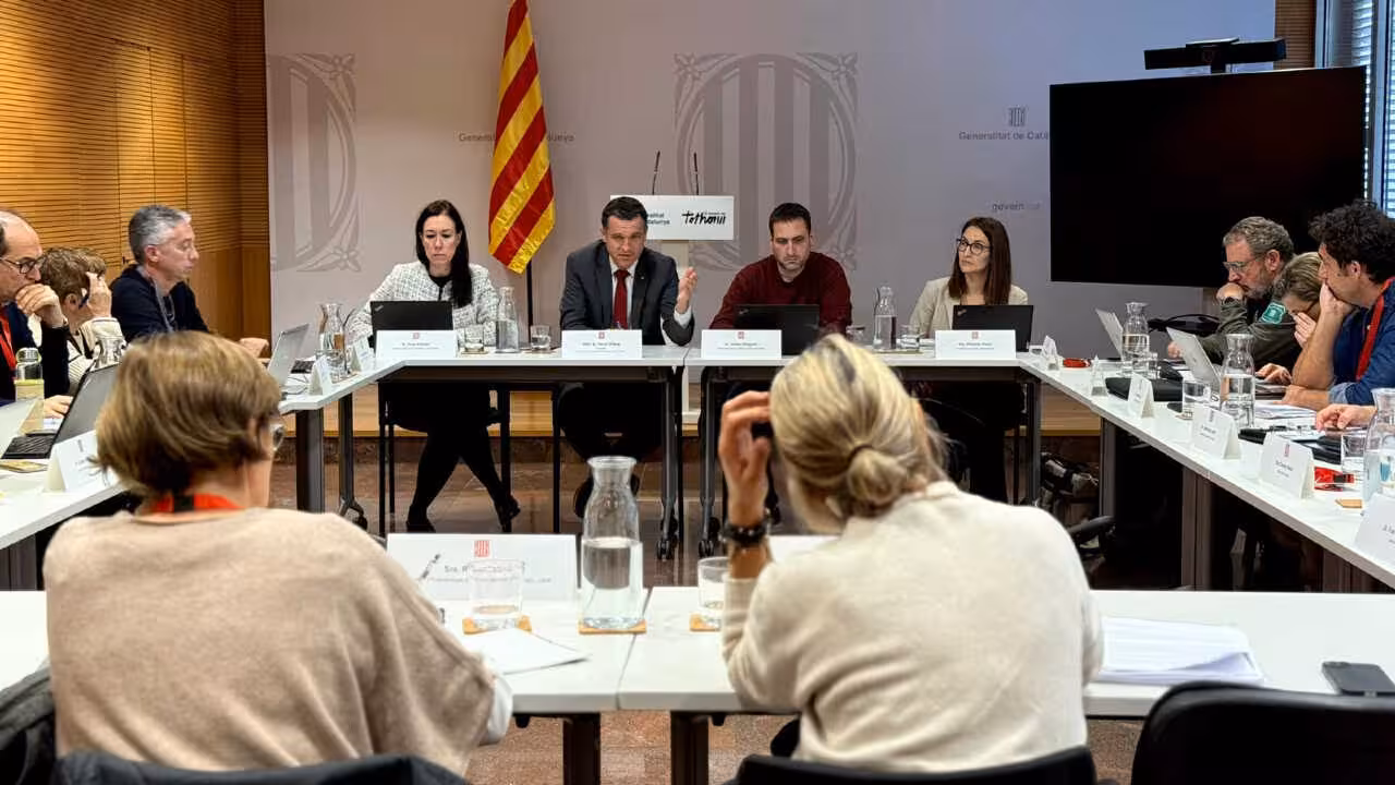 El conseller &Ograve;scar Ordeig se ha reunido con el grupo t&eacute;cnico de fauna cineg&eacute;tica (Foto Generalitat de Catalu&ntilde;a)