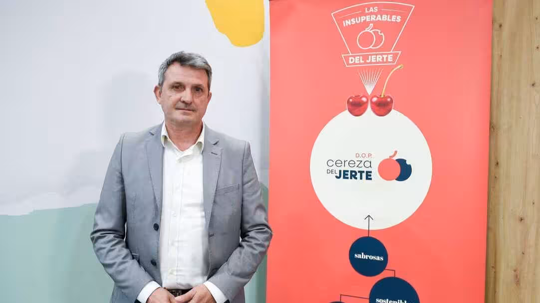 Jos&eacute; Antonio Tierno, presidente de la DOP Cereza del Jerte (Foto Consejo Regulador DOP Cereza del Jerte)