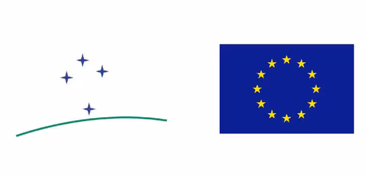 Logos de Mercosur y la Uni&oacute;n Europea