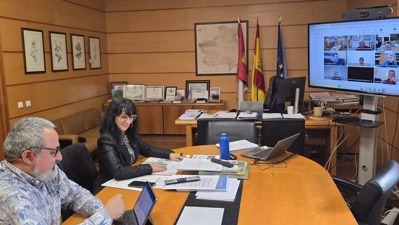 Reuni&oacute;n de la Junta Rectora extraordinaria del Parque Natural de las Lagunas de Ruidera (Foto Gobierno de C-LM)