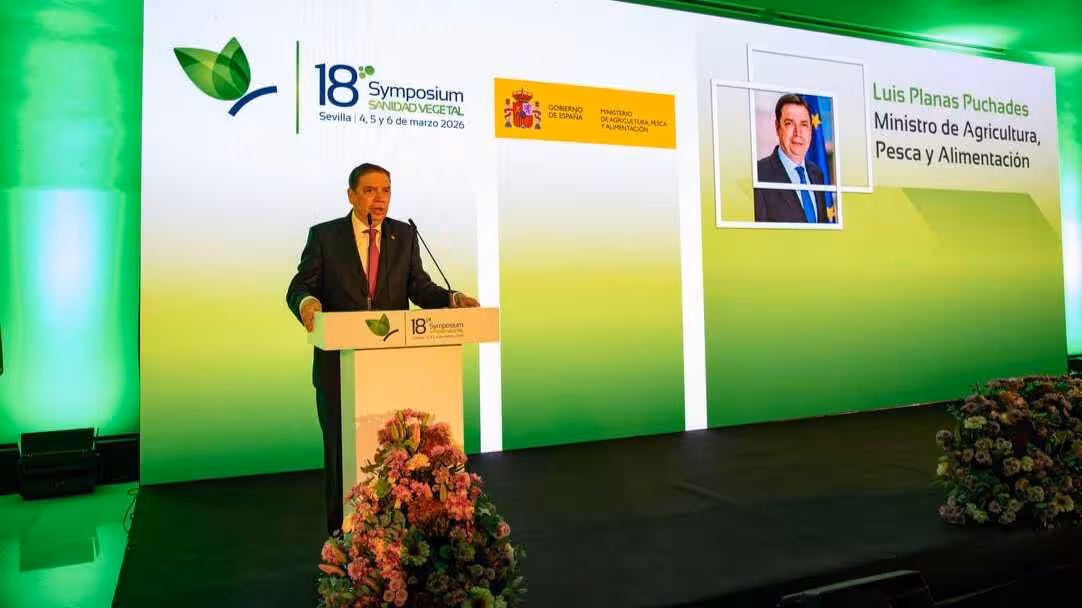 Planas inaugura un Simposium de sanidad vegetal en Sevilla (Foto MAPA)