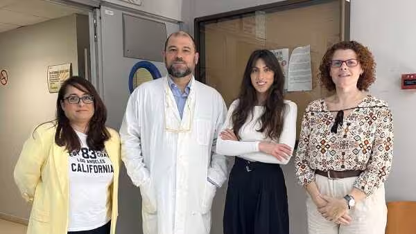Los investigadores del Grupo de Entomolog&iacute;a Agr&iacute;cola Mar&iacute;a Jos&eacute; Garc&iacute;a del Rosal, Enrique Quesada Moraga, F&aacute;tima Rueda Ma&iacute;llo e Inmaculada Garrido Jurado (Foto UCO)