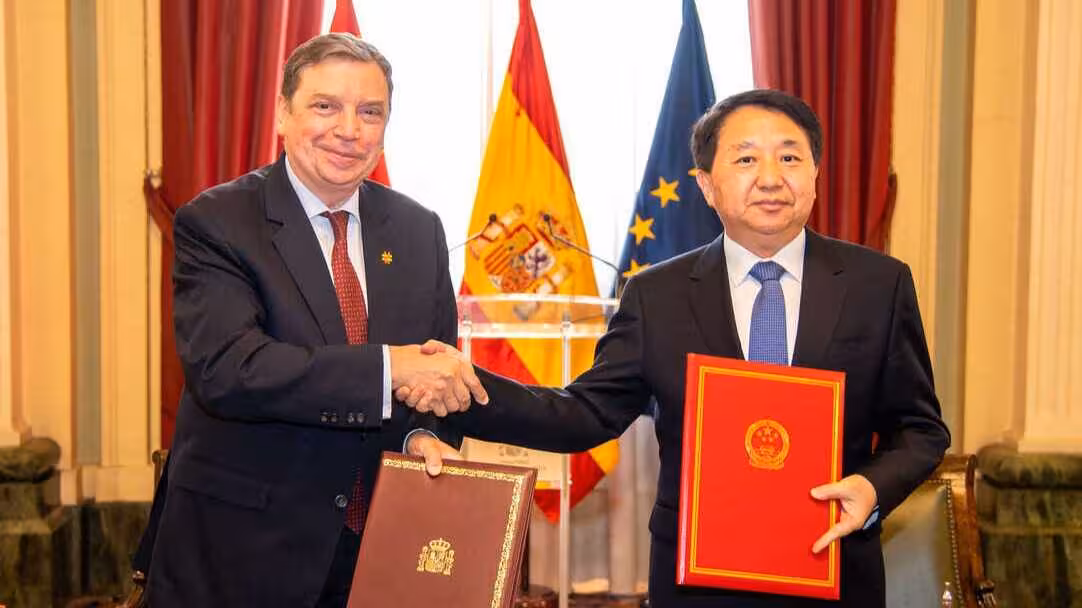 Firma de un Memorando de Entendimiento entre Espa&ntilde;a y China (Foto MAPA)