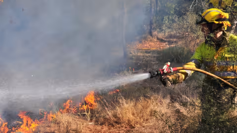 DispositivoThader Incendios (Foto CARM) Archivo
