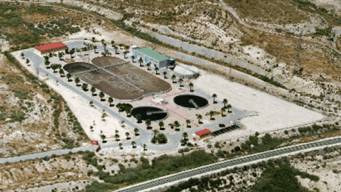 EDAR de Cieza (Foto EsamurWeb)