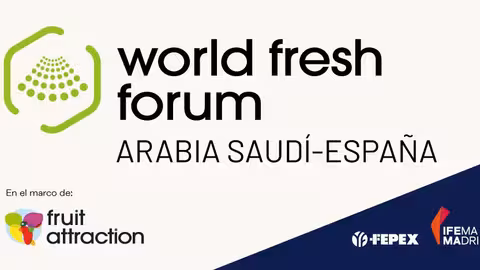 Cartel World Fresh Forum Arabia Saud&iacute; (Imagen Fruit Attraction)