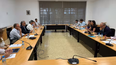 Sara Rubira se re&uacute;ne con Asaja Murcia (Foto CARM)
