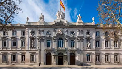 Fachada del Tribunal Supremo (Foto Consejo General del Poder Judicial)