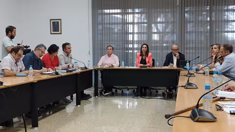 Reuni&oacute;n de la Mesa del Secano de la Regi&oacute;n de Murcia presidida por Sara Rubira (Foto CARM)