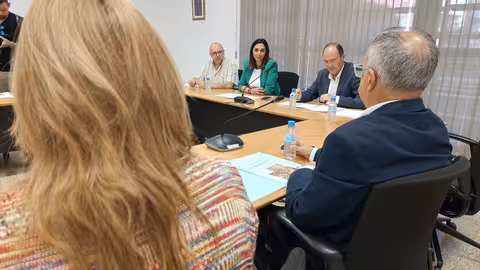 Reuni&oacute;n de la Comisi&oacute;n Territorial del Seguro Agrario presidida por Sara Rubira (Foto CARM)