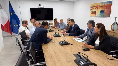 Reuni&oacute;n del Gobierno de Malta dentro del convenio con el Gobierno de la Regi&oacute;n de Murcia (Foto CARM)