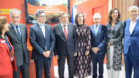 Luis Planas en la inauguraci&oacute;n de Fruit Attraction 2024 (Foto MAPA)