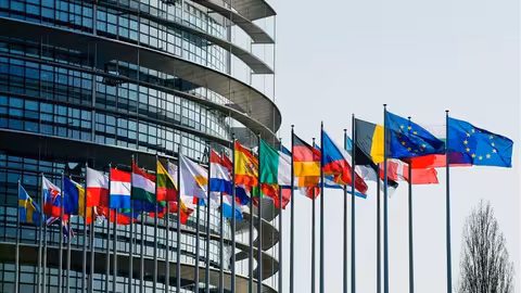 Banderas Parlamento Europeo (Foto Europarlamento EU)