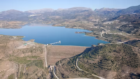 Embalse de La Vi&ntilde;uela (Foto Comit&eacute; de Gesti&oacute;n de la Sequ&iacute;a de las Cuencas Mediterr&aacute;neas Andaluzas)