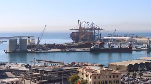 Zona portuaria de M&aacute;laga (Foto Autoridad Portuaria de M&aacute;laga)